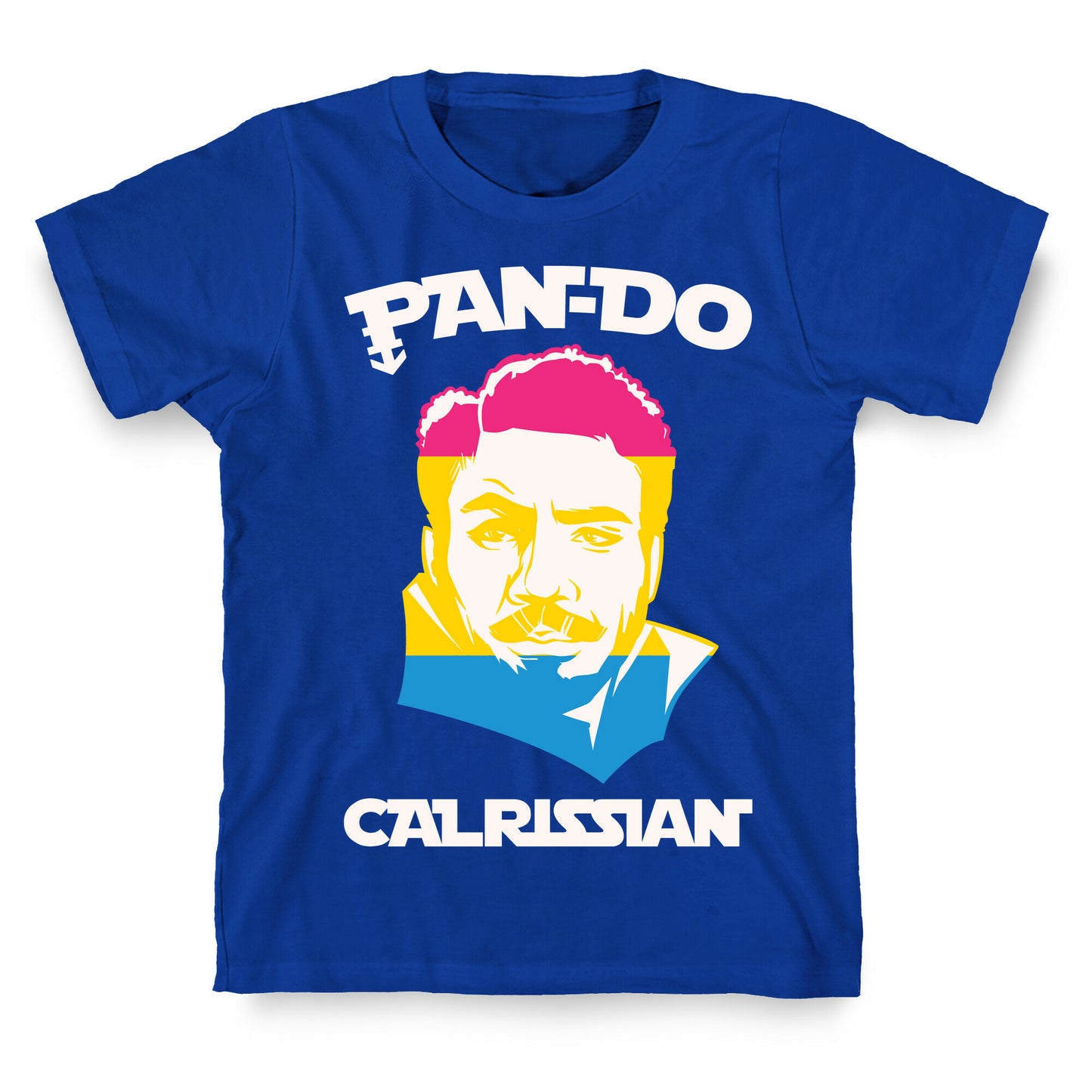 Pan-do Calrissian Parody White Print T-Shirt