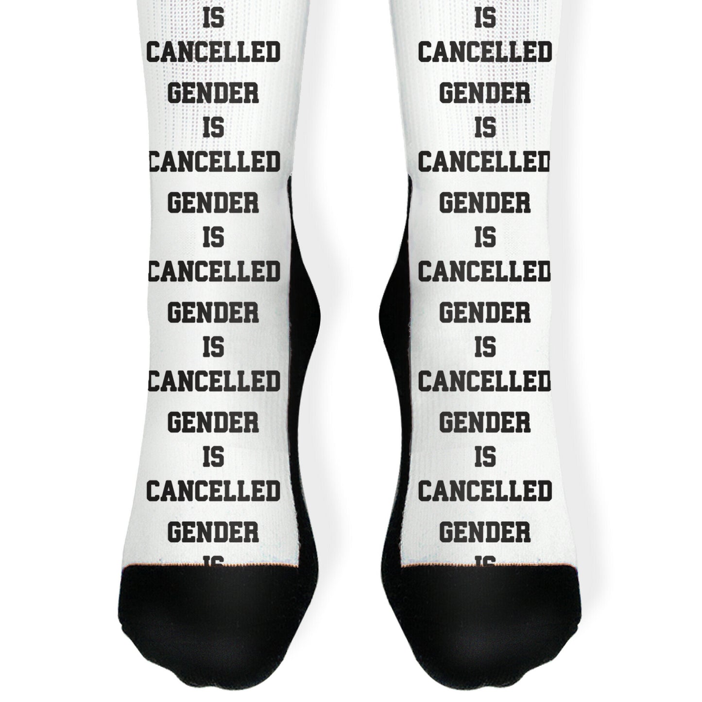 Gender Is Cancelled Socks