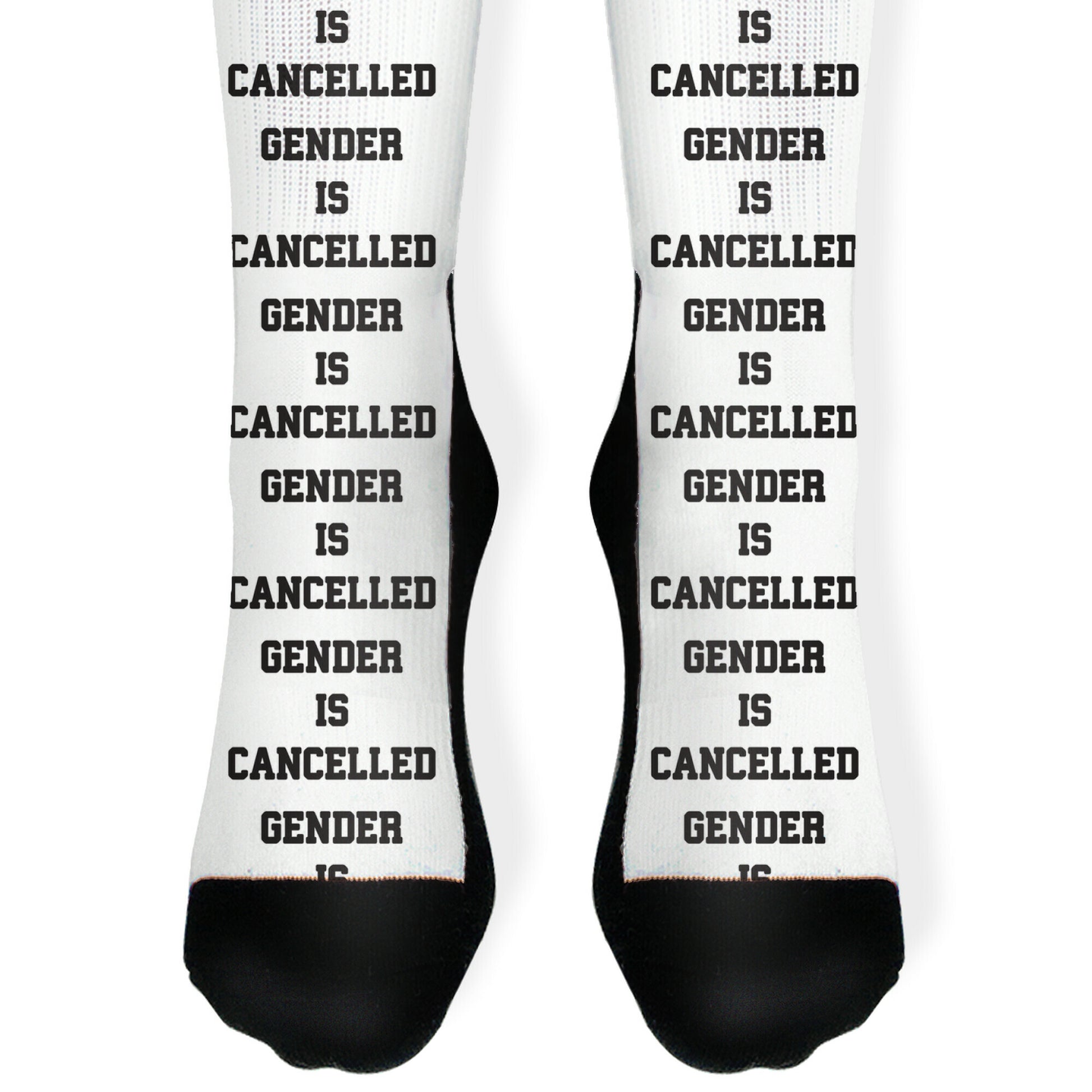 Gender Is Cancelled Socks