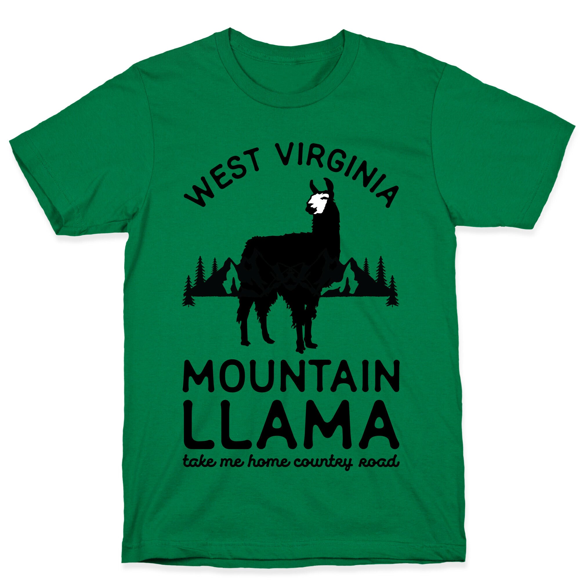 Mountain Llama Take Me Home T-Shirt