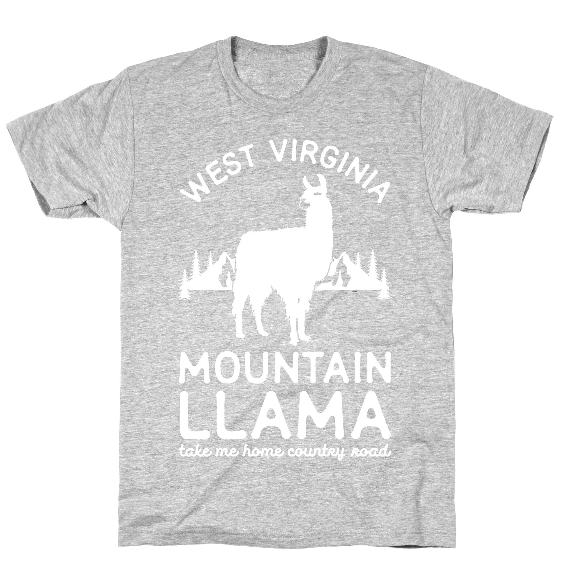 Mountain Llama Take Me Home T-Shirt
