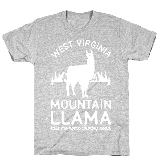 Mountain Llama Take Me Home T-Shirt