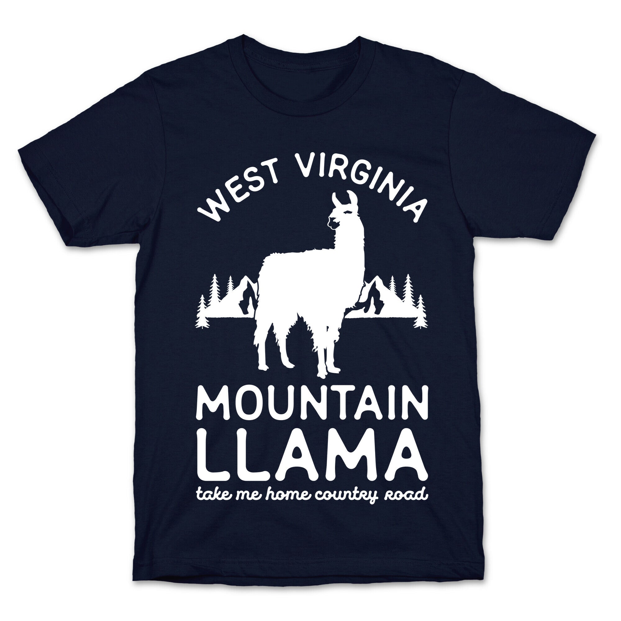 Mountain Llama Take Me Home T-Shirt