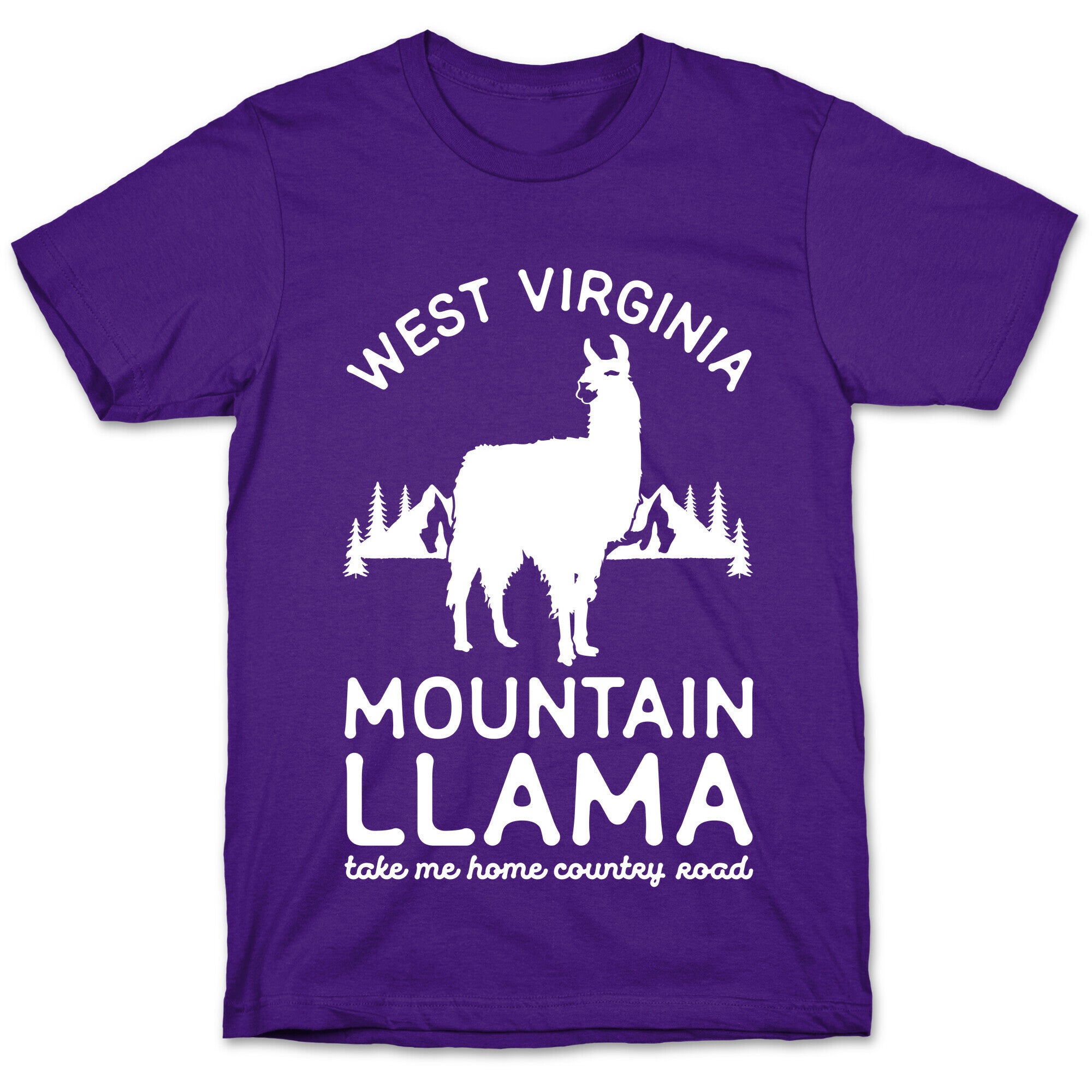 Mountain Llama Take Me Home T-Shirt