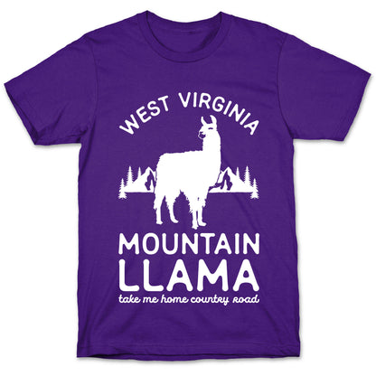 Mountain Llama Take Me Home T-Shirt