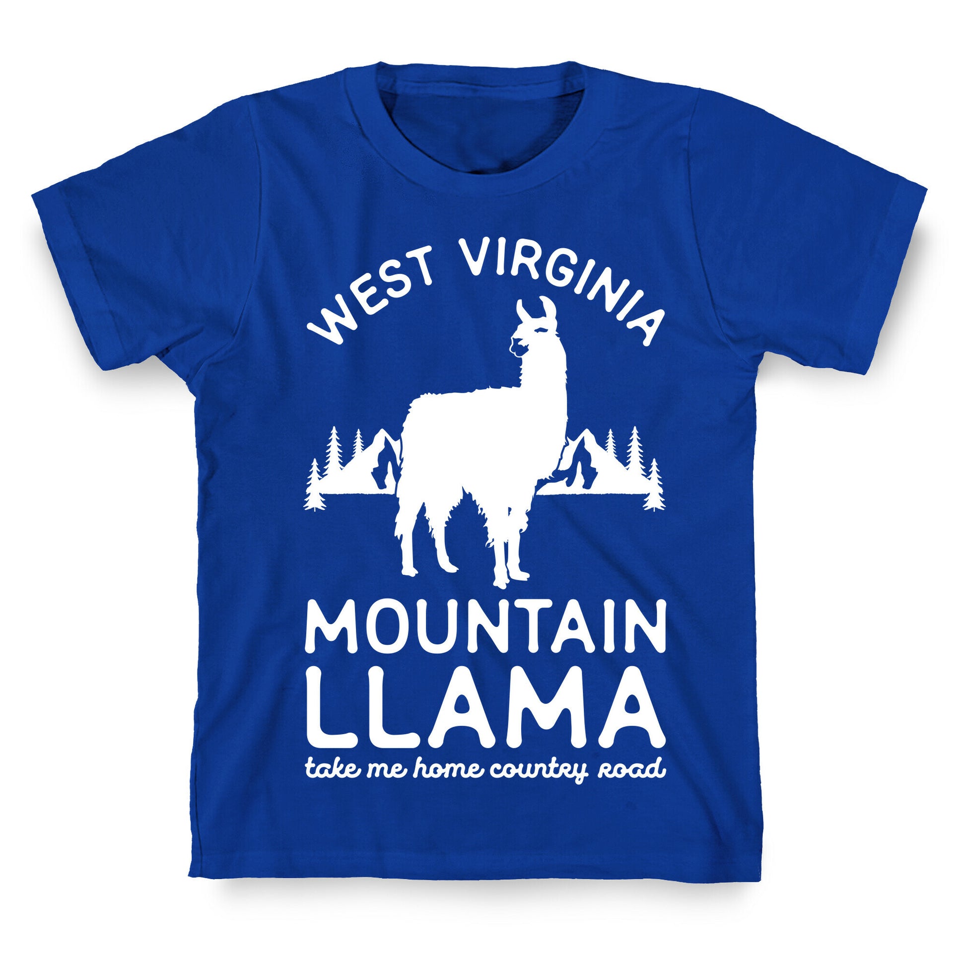 Mountain Llama Take Me Home T-Shirt