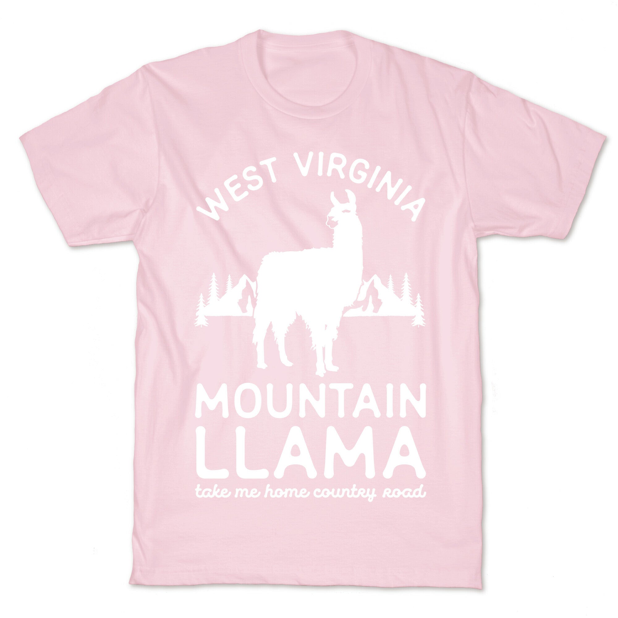 Mountain Llama Take Me Home T-Shirt