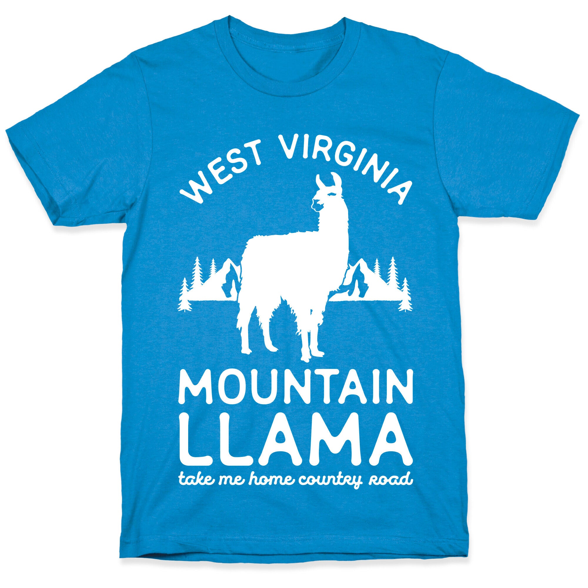 Mountain Llama Take Me Home T-Shirt