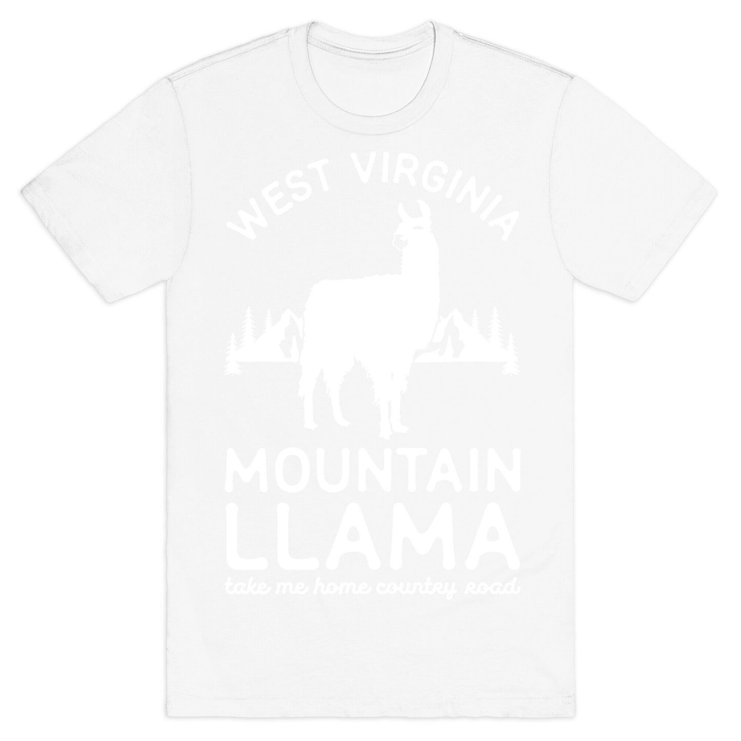 Mountain Llama Take Me Home T-Shirt