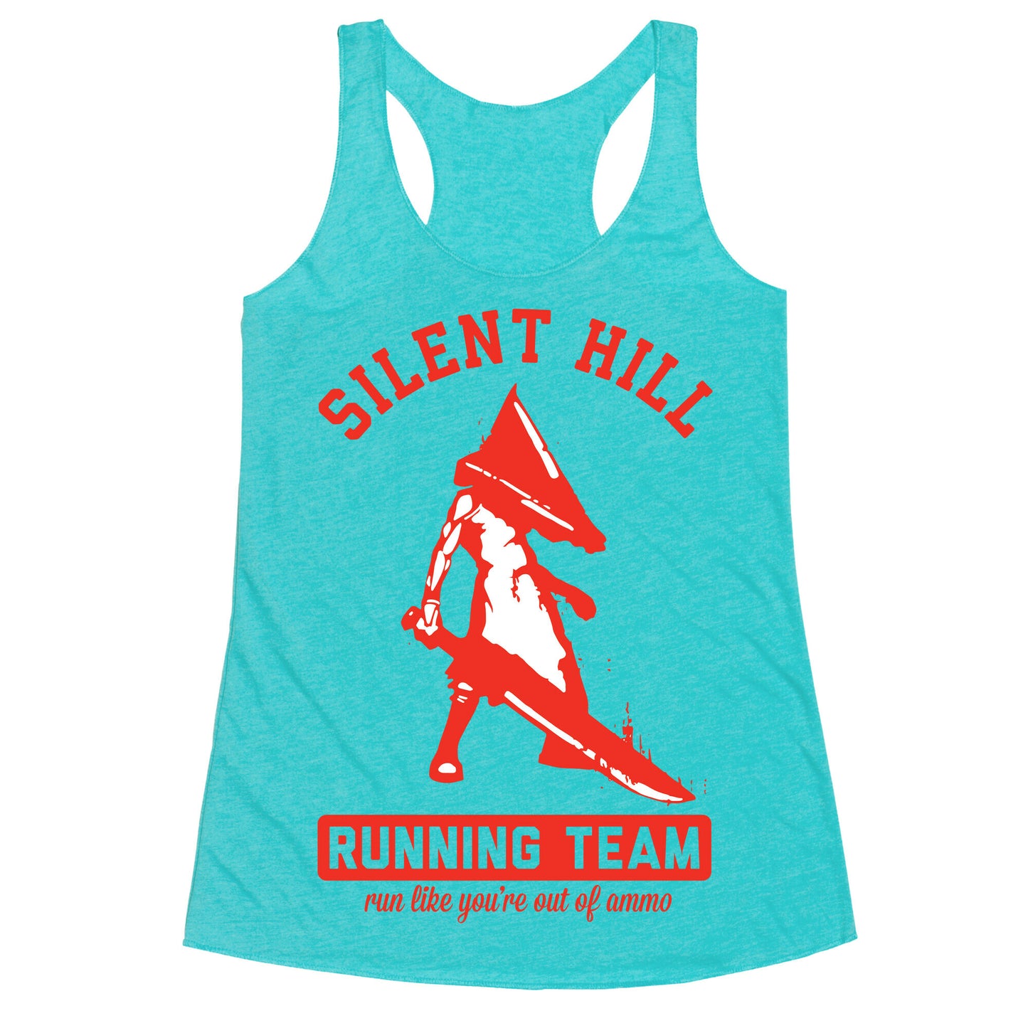 Silent Hill Running Team Racerback Tank