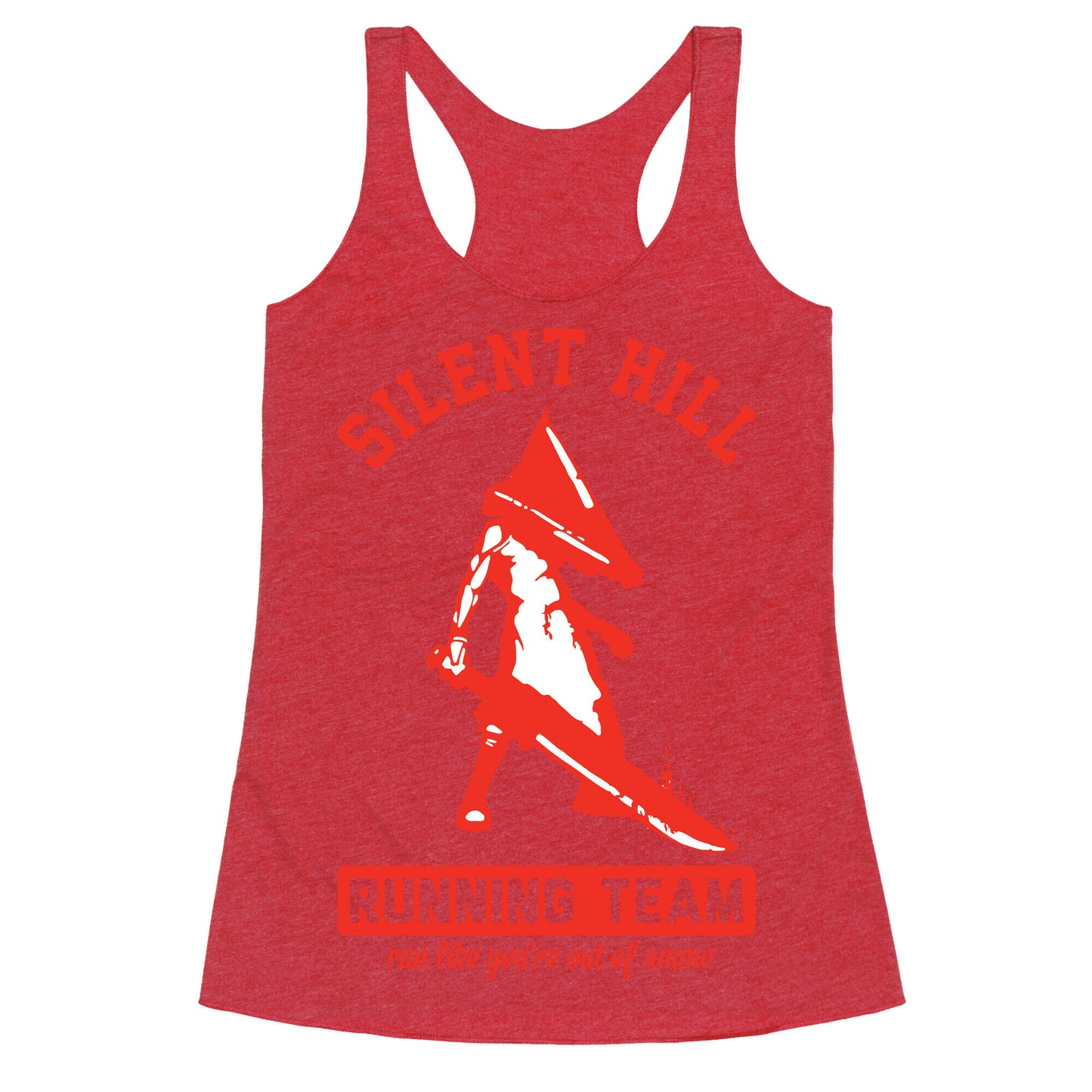 Silent Hill Running Team Racerback Tank