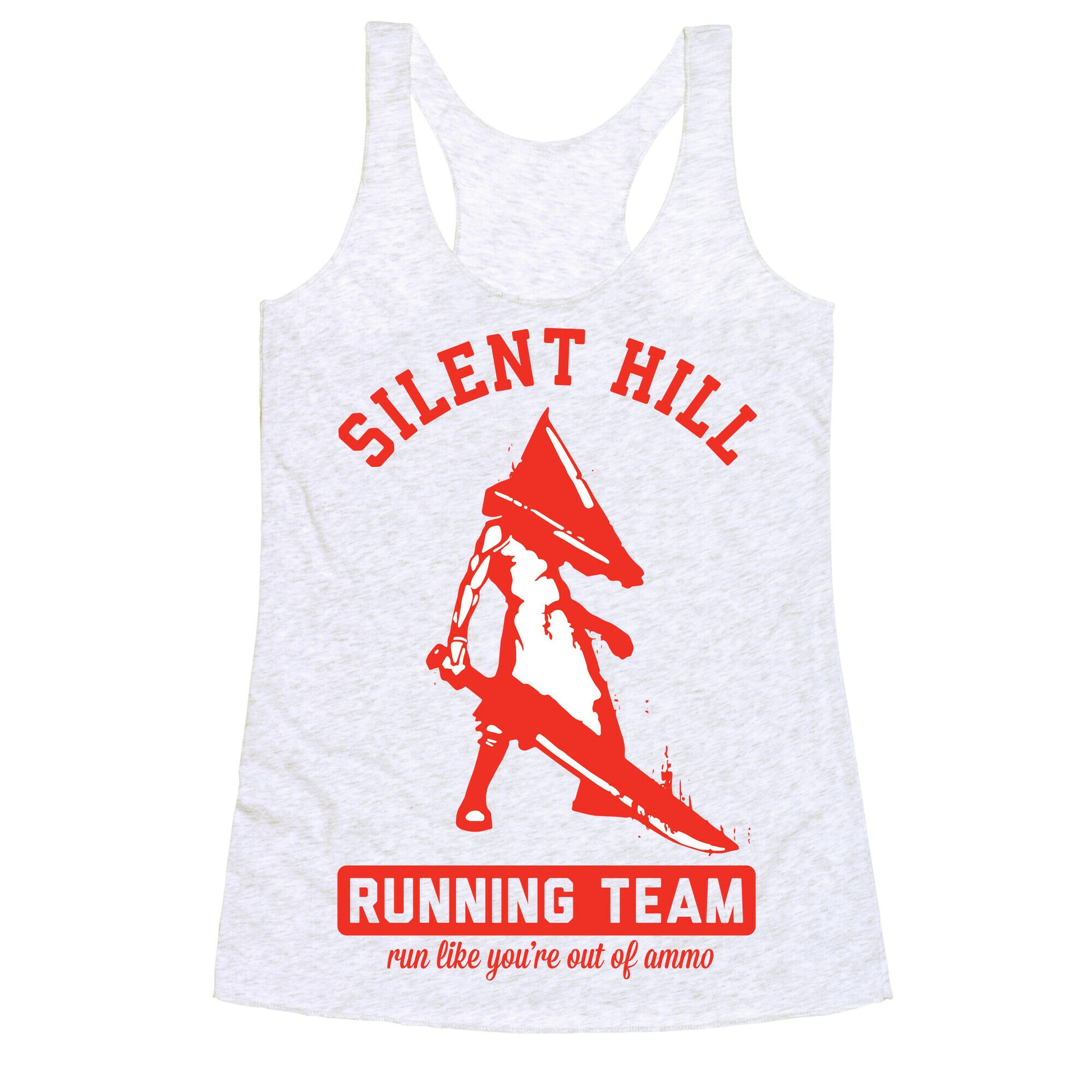 Silent Hill Running Team Racerback Tank