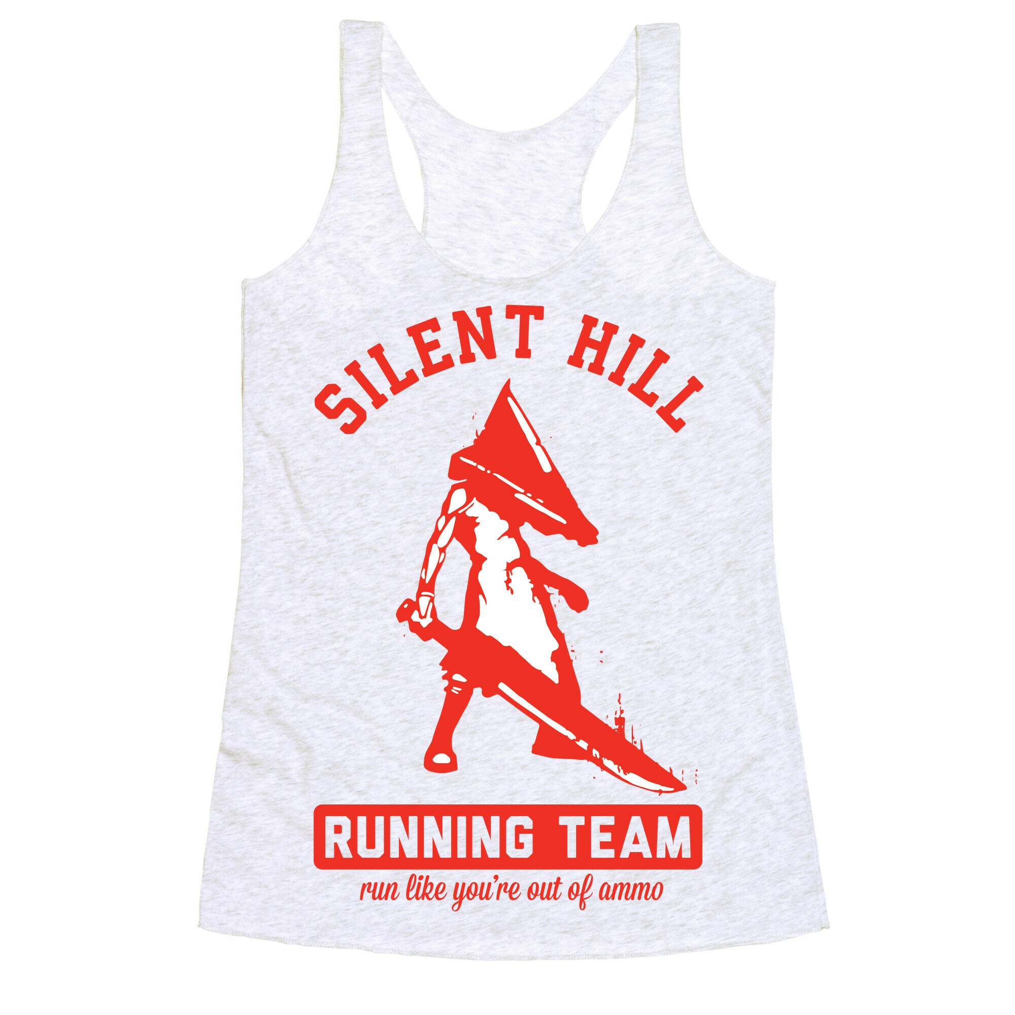 Silent Hill Running Team Racerback Tank