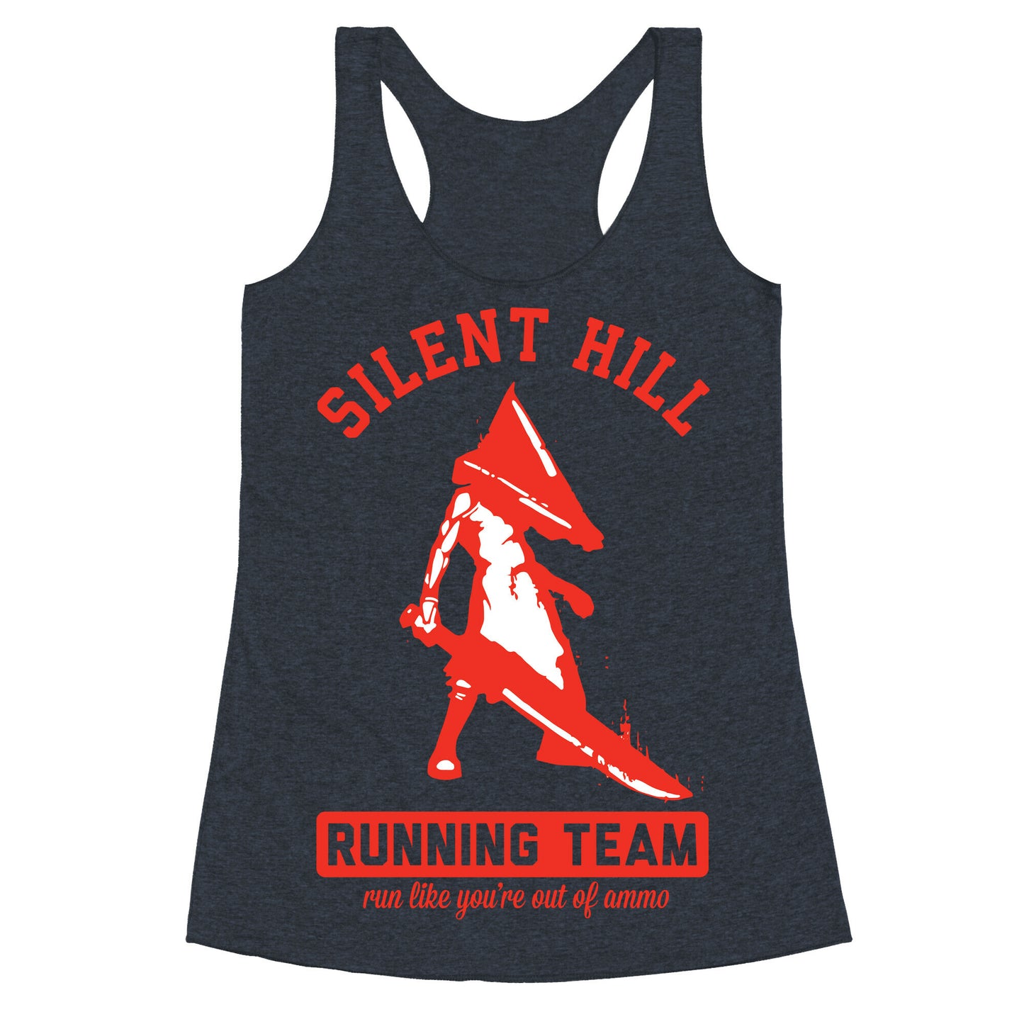 Silent Hill Running Team Racerback Tank