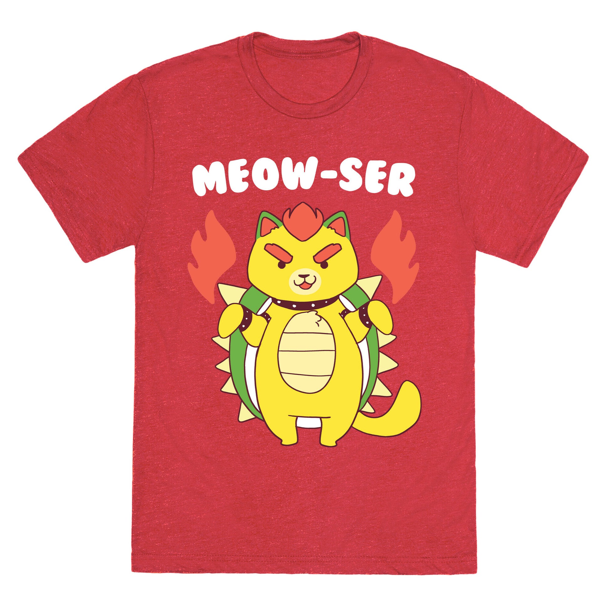 Meow-ser Bowser Unisex Triblend Tee