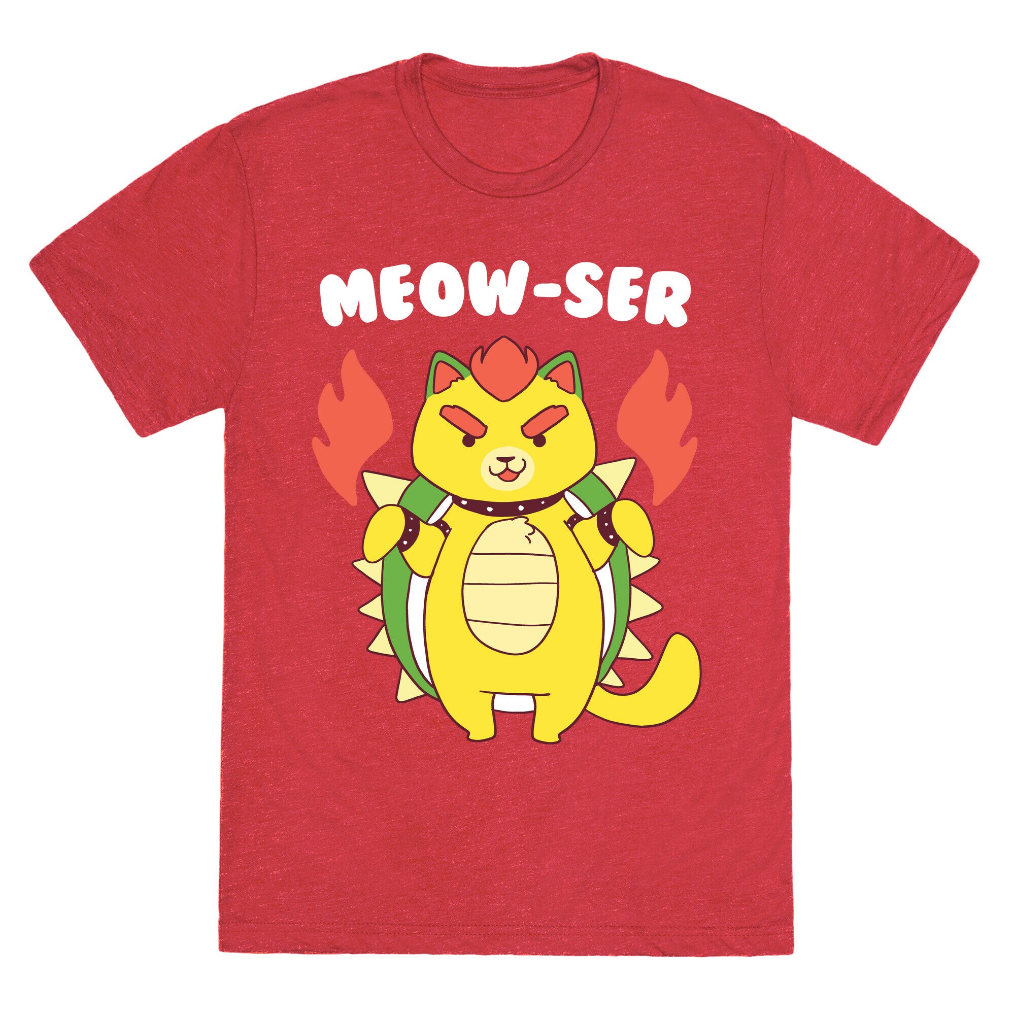 Meow-ser Bowser Unisex Triblend Tee