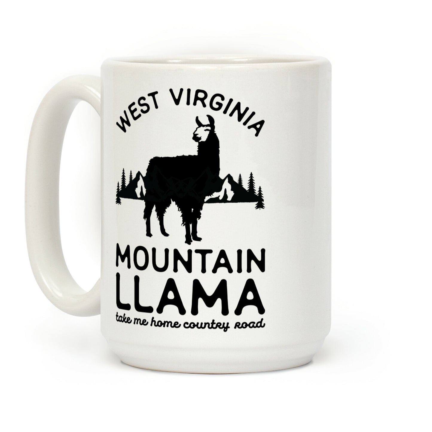 Mountain Llama Take Me Home Coffee Mug