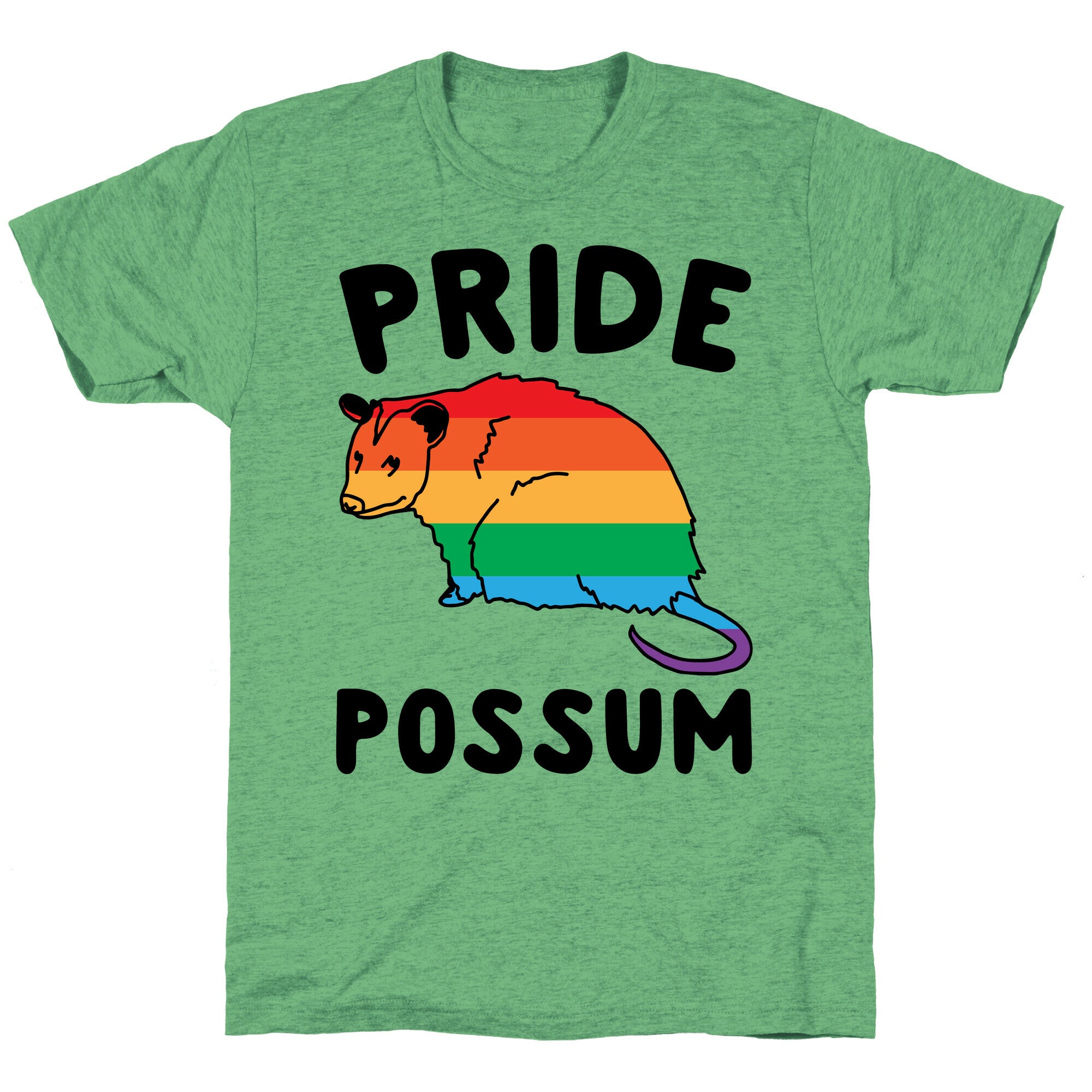 Pride Possum  Unisex Triblend Tee