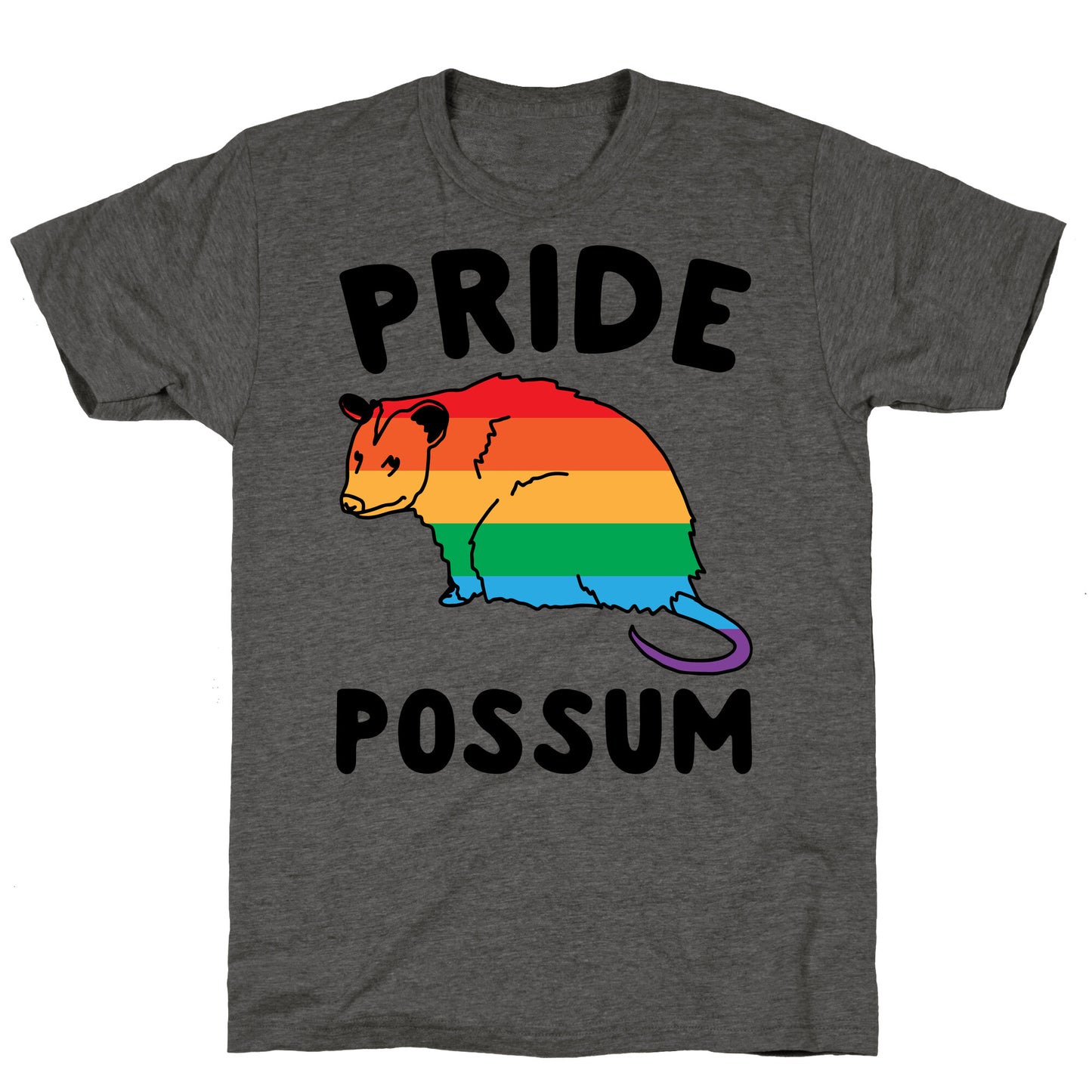 Pride Possum  Unisex Triblend Tee