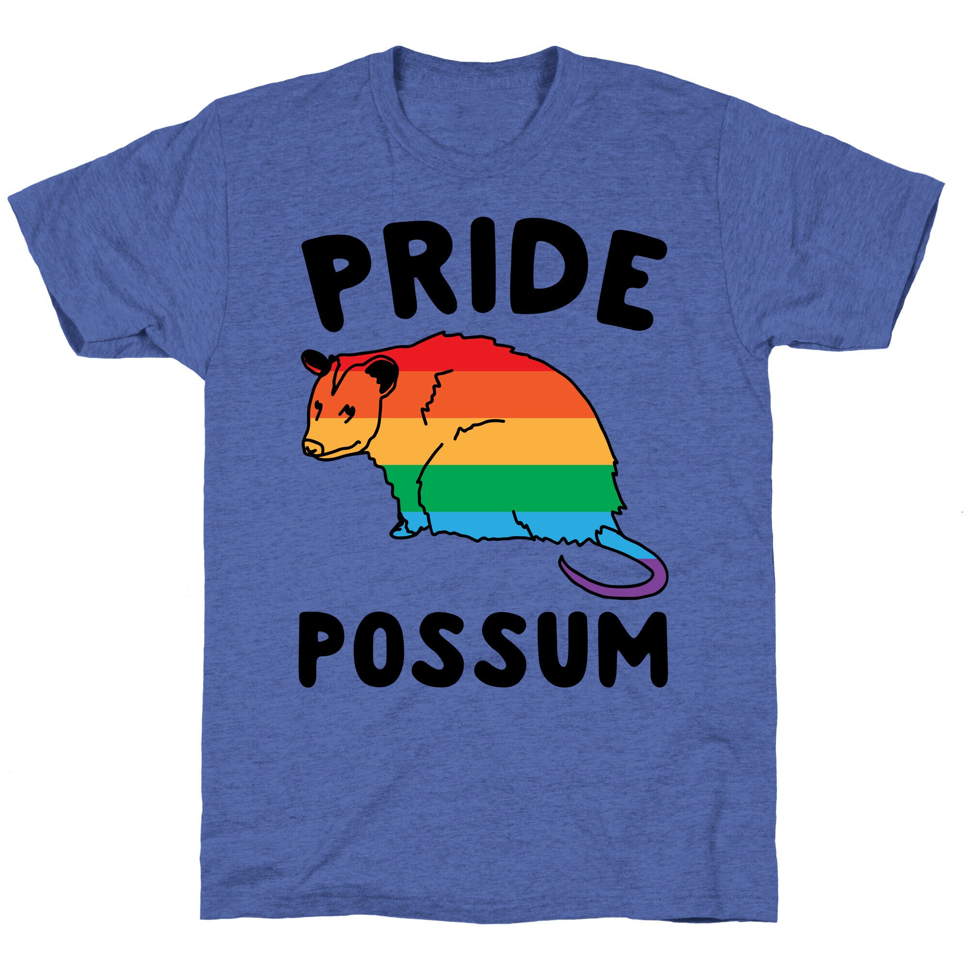Pride Possum  Unisex Triblend Tee