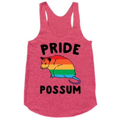 Pride Possum  Racerback Tank
