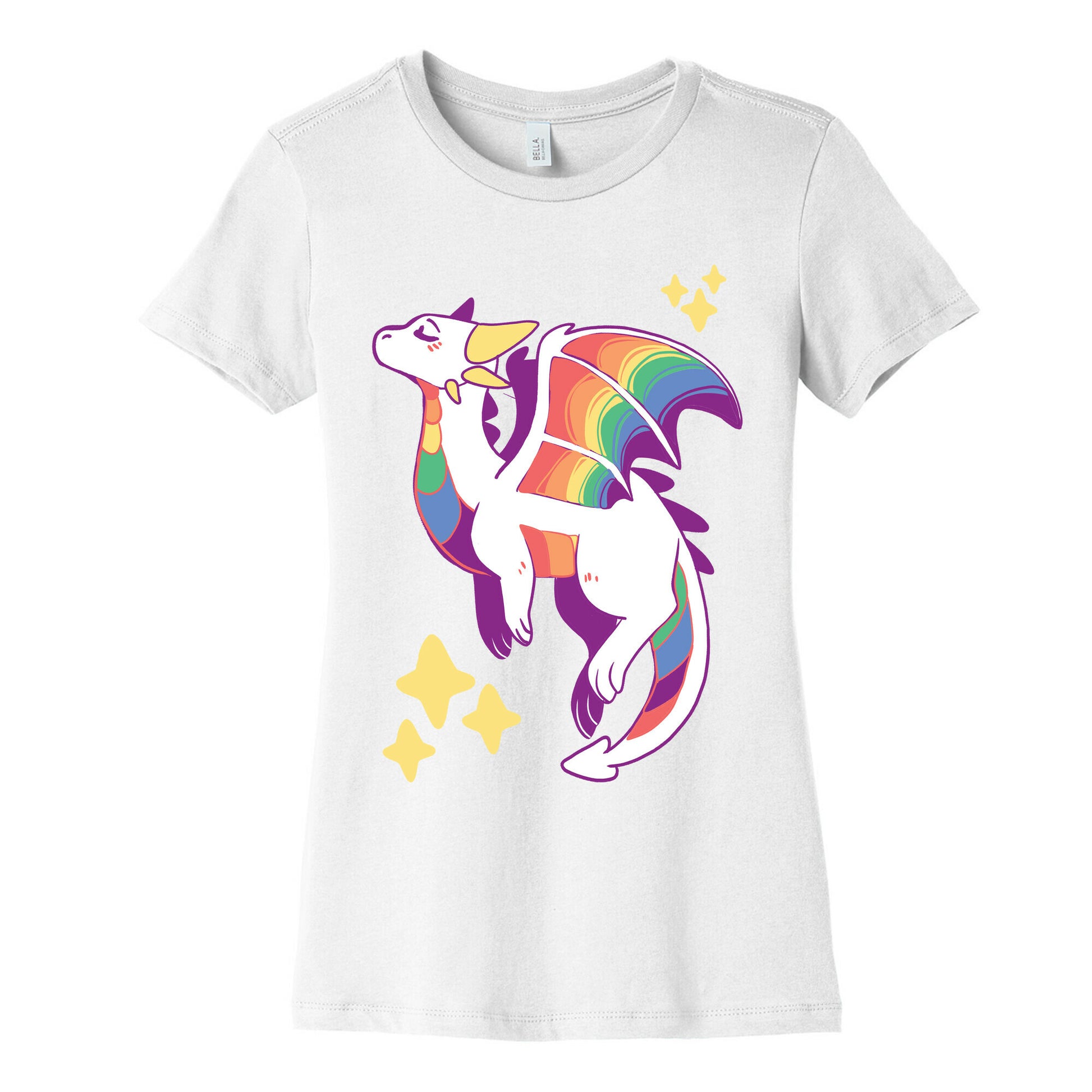Gay Pride Dragon  Women's Cotton Tee