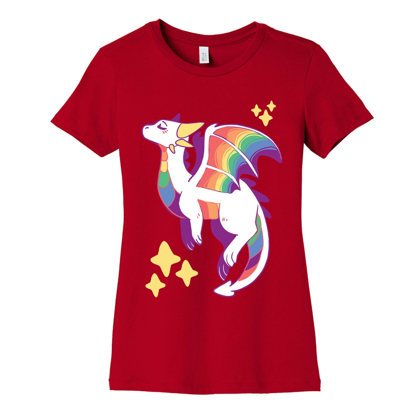 Gay Pride Dragon Women's Cotton Tee