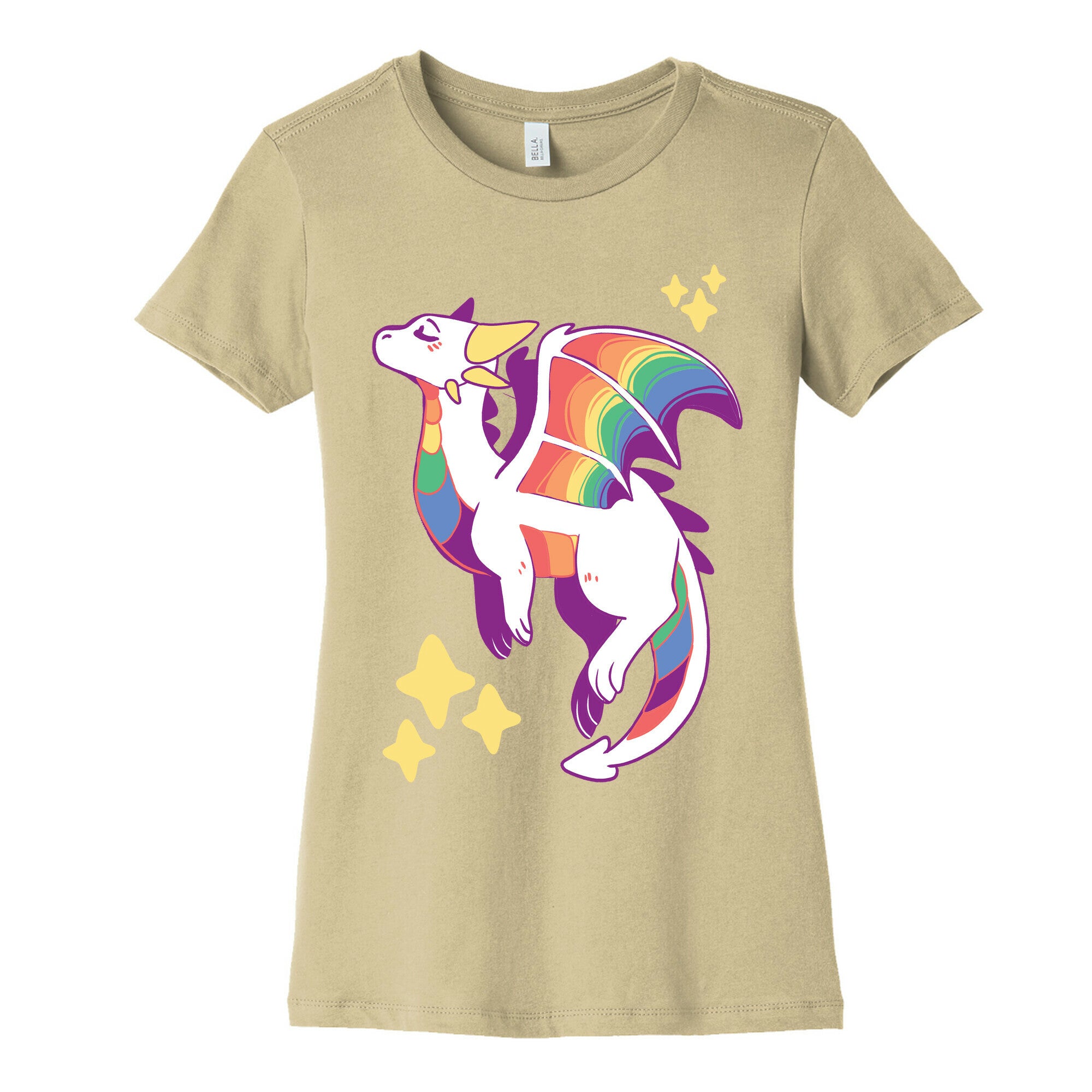 Gay Pride Dragon Women's Cotton Tee