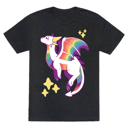 Gay Pride Dragon Unisex Triblend Tee