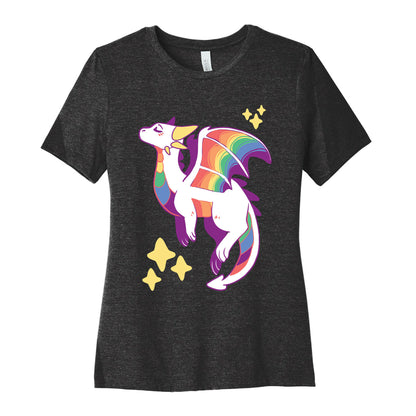 Gay Pride Dragon Women's Cotton Tee