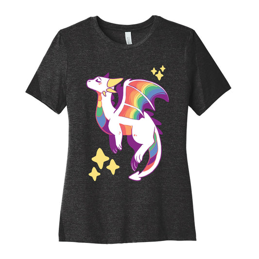 Gay Pride Dragon Women's Cotton Tee