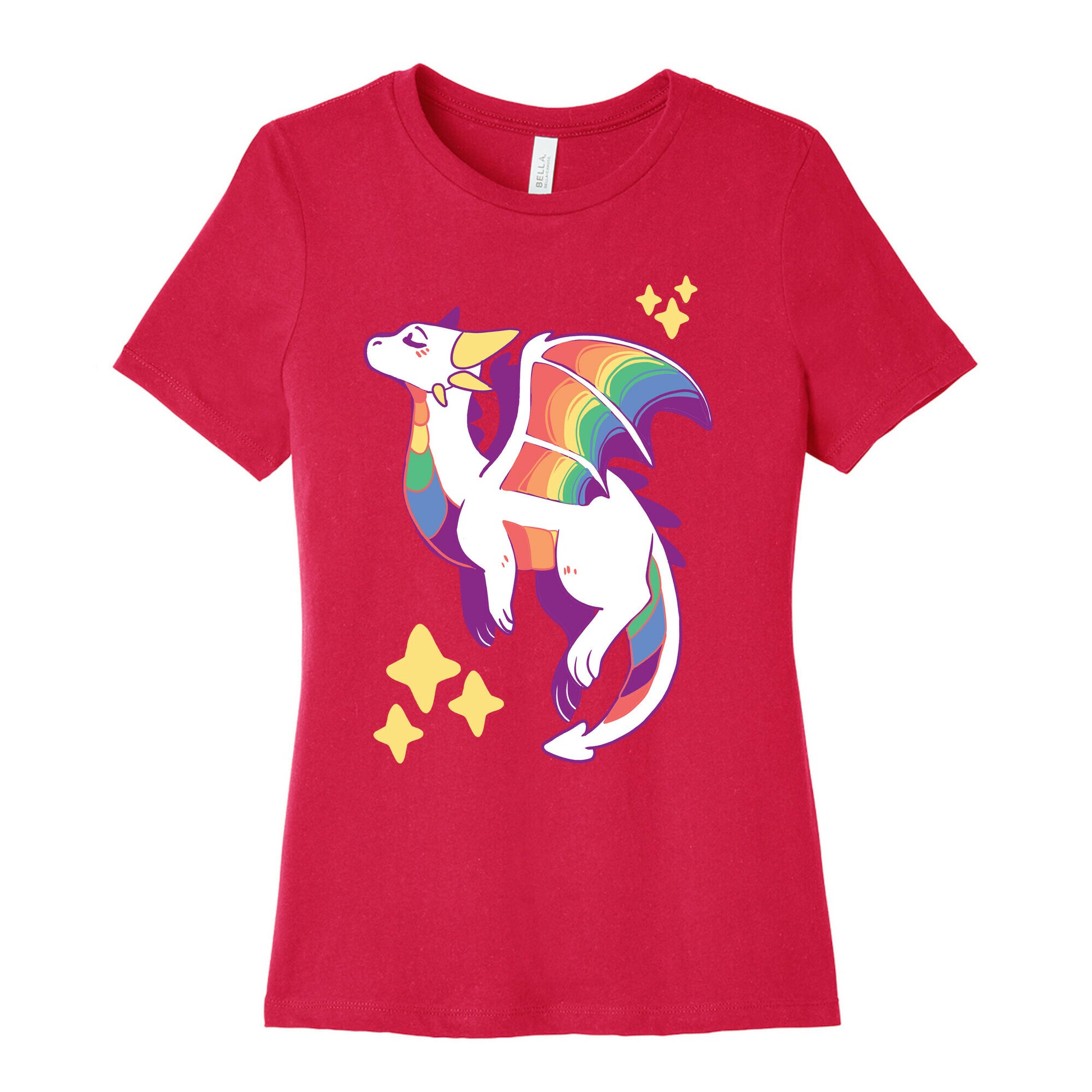 Gay Pride Dragon Women's Cotton Tee