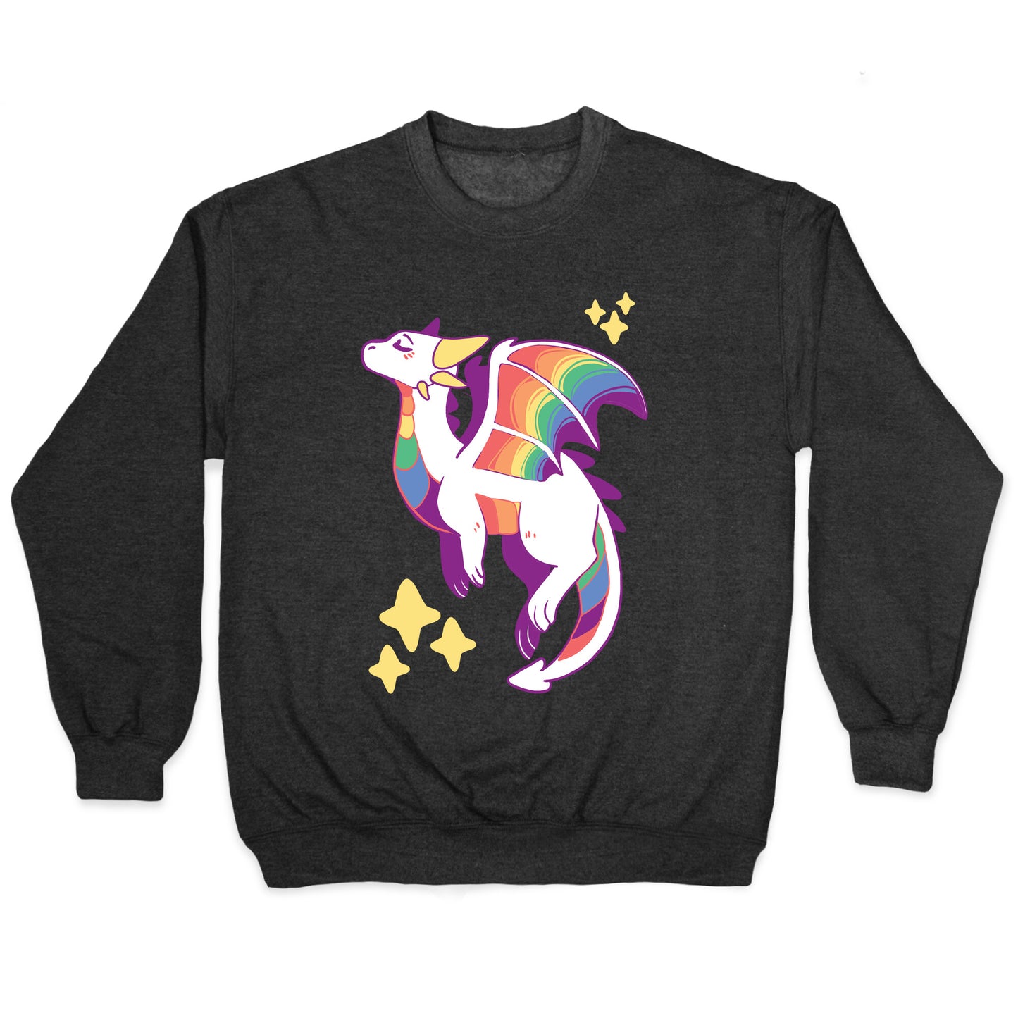 Gay Pride Dragon Crewneck Sweatshirt