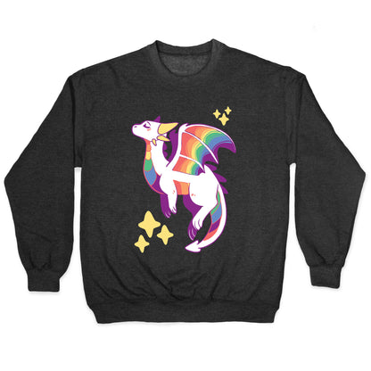 Gay Pride Dragon Crewneck Sweatshirt