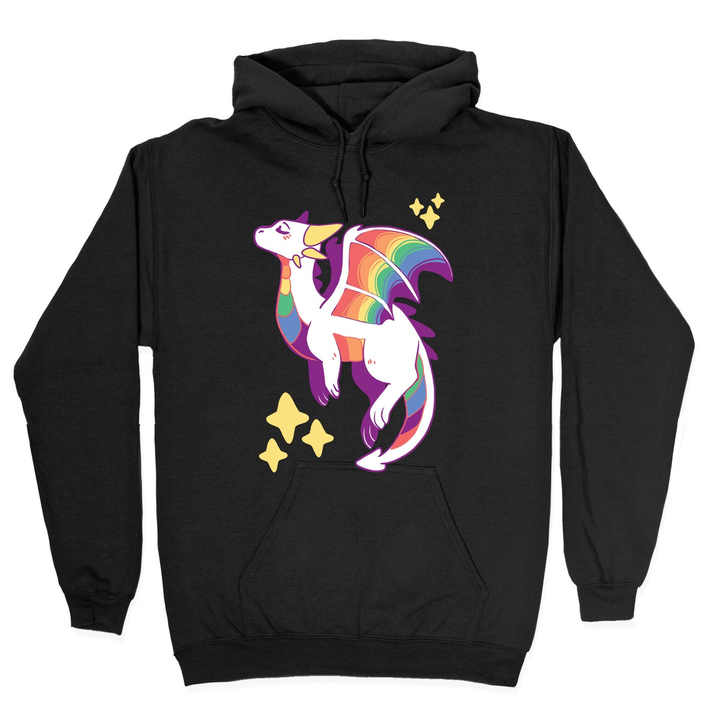 Gay Pride Dragon Hoodie