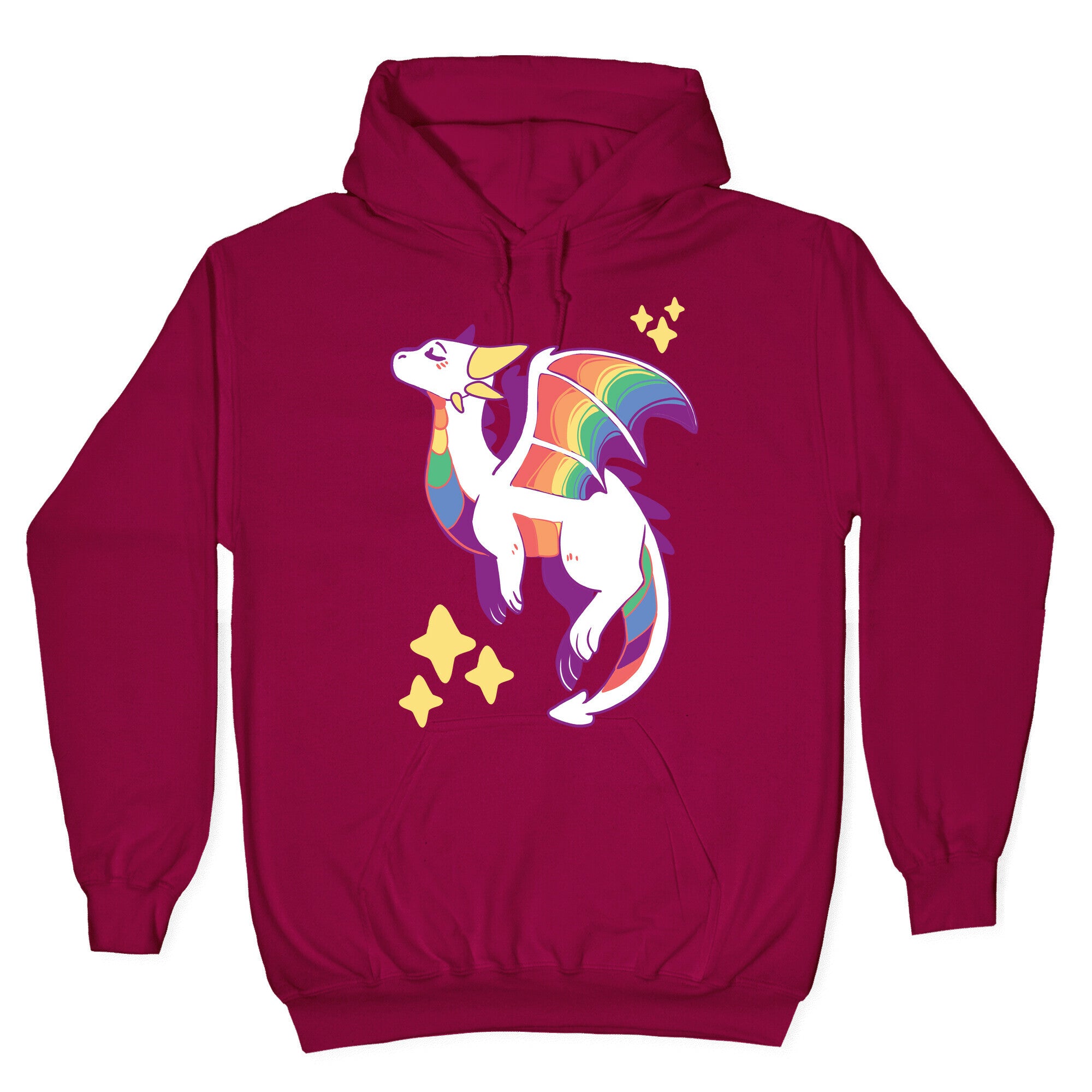 Gay Pride Dragon Hoodie