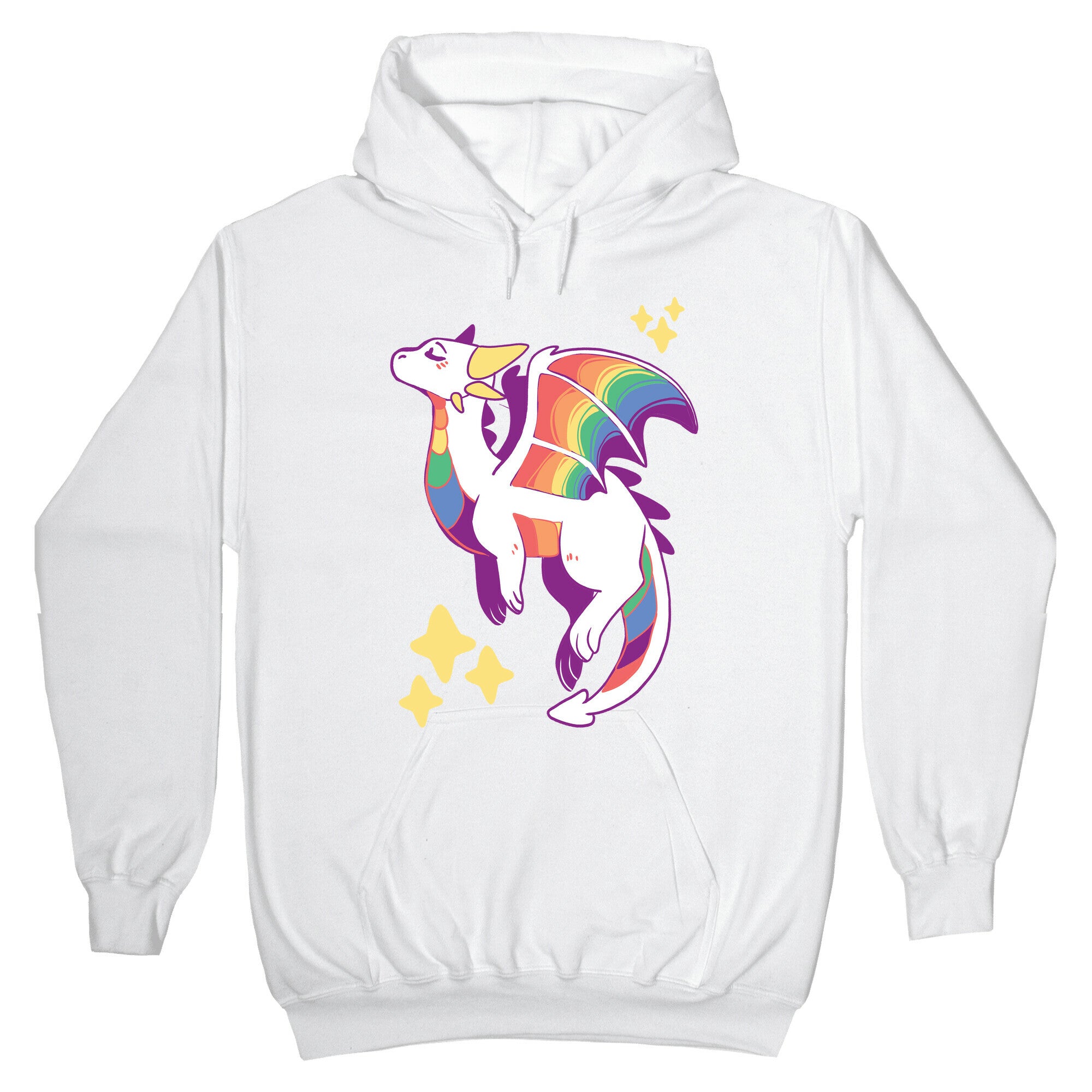Gay Pride Dragon Hoodie