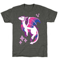 Bi Pride Dragon Unisex Triblend Tee