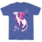 Bi Pride Dragon Unisex Triblend Tee