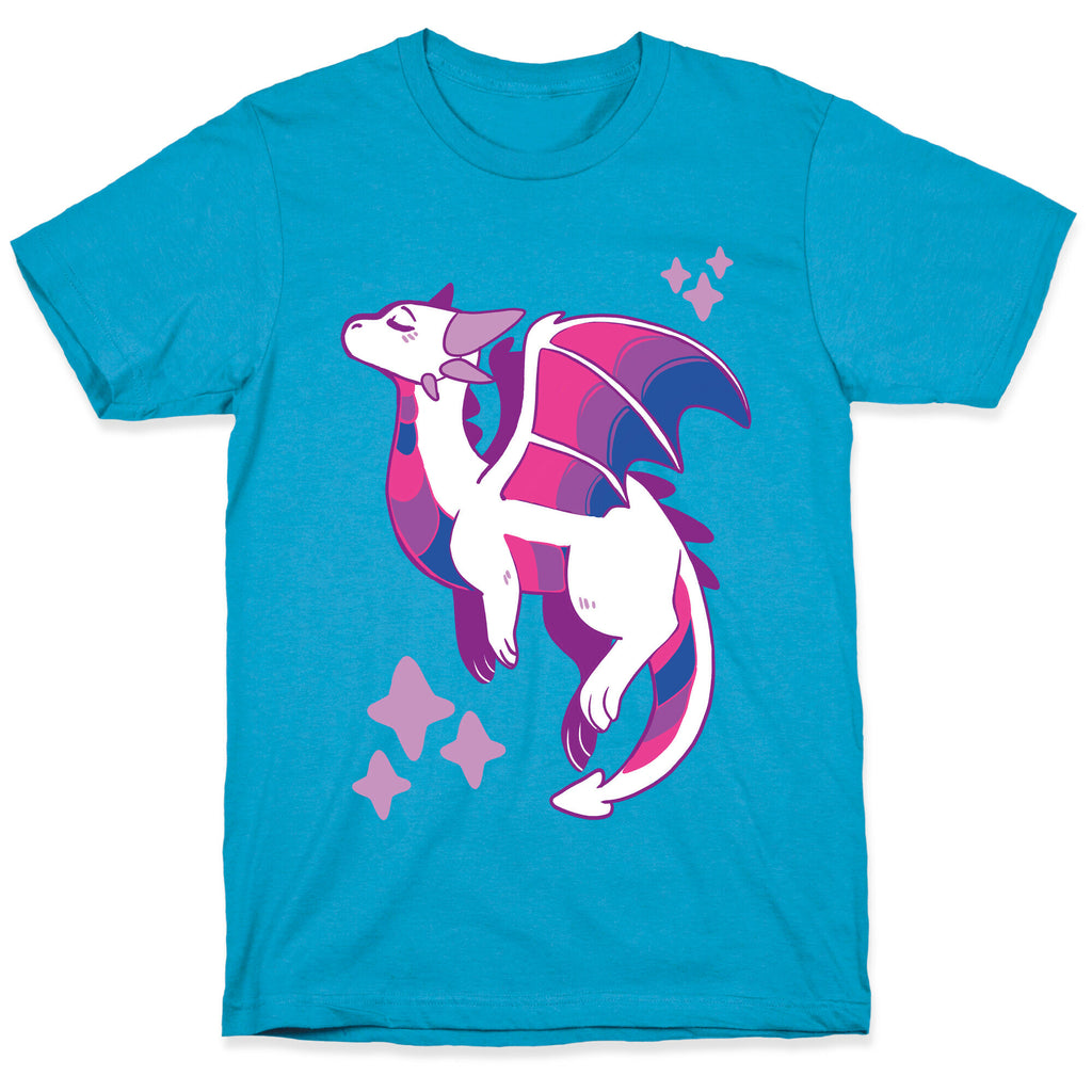 Bi Pride Dragon Unisex Triblend Tee