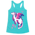 Bi Pride Dragon Racerback Tank