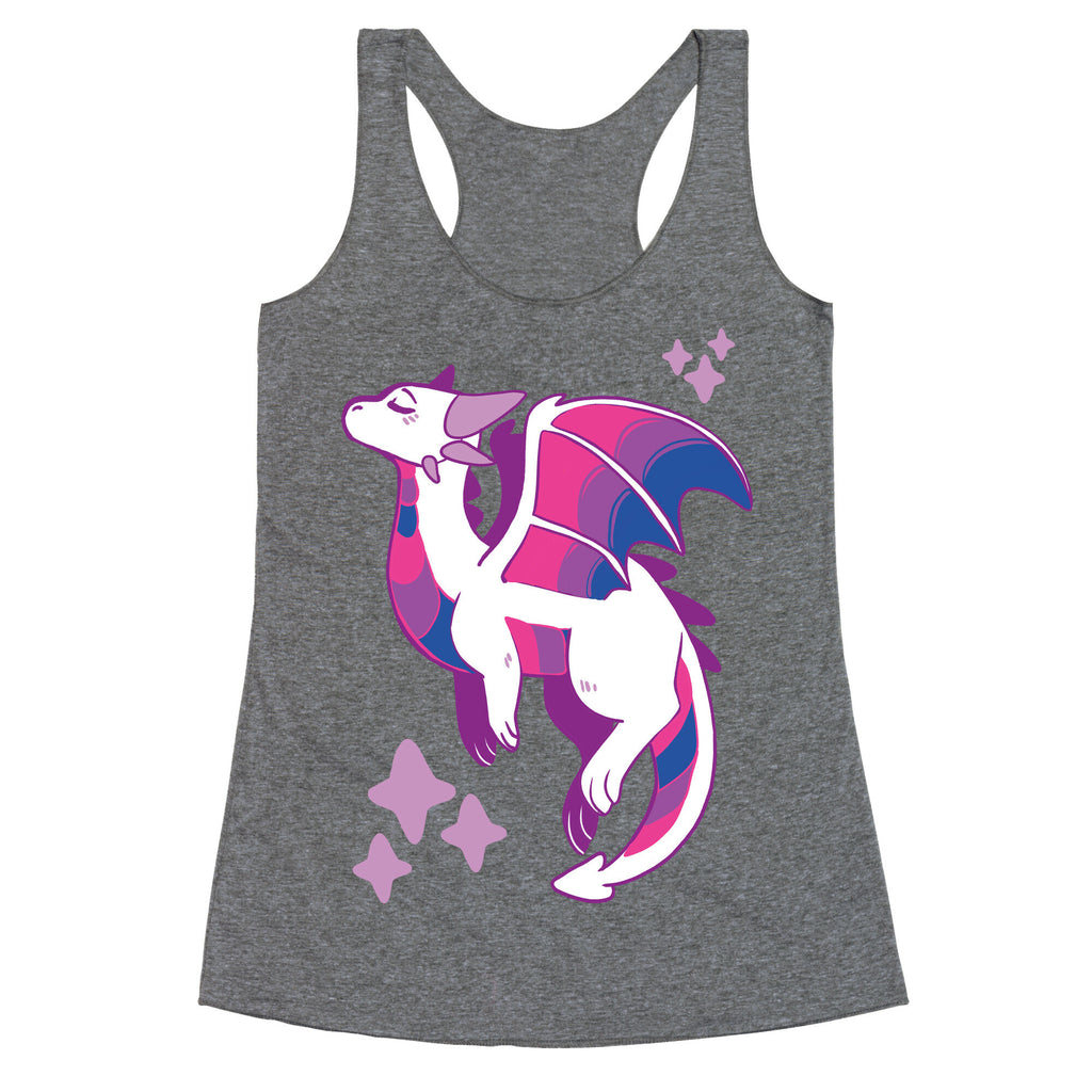 Bi Pride Dragon Racerback Tank