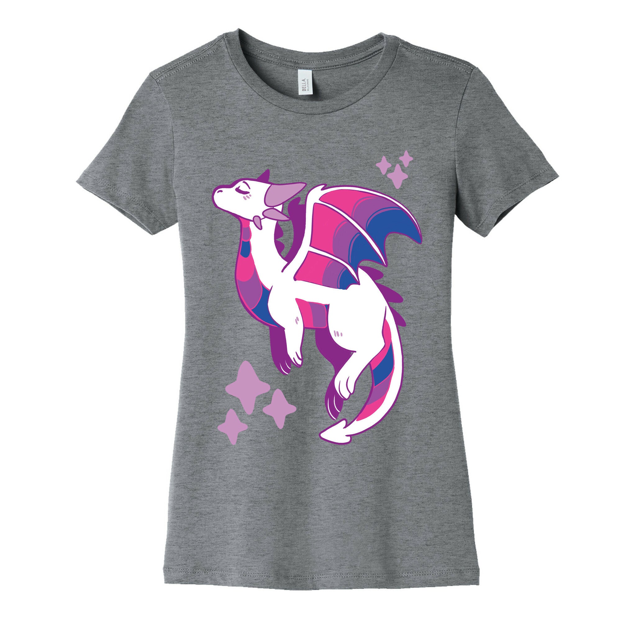 Bi Pride Dragon Women's Cotton Tee