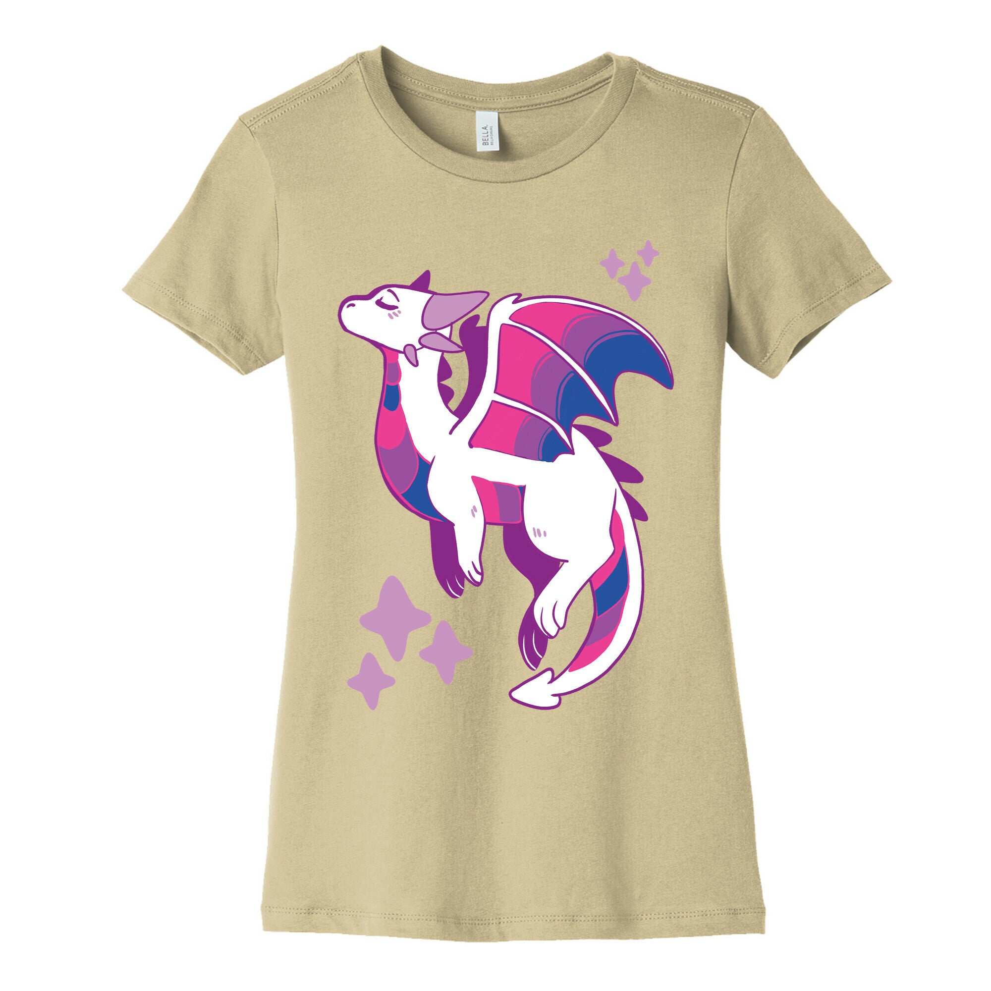 Bi Pride Dragon Women's Cotton Tee