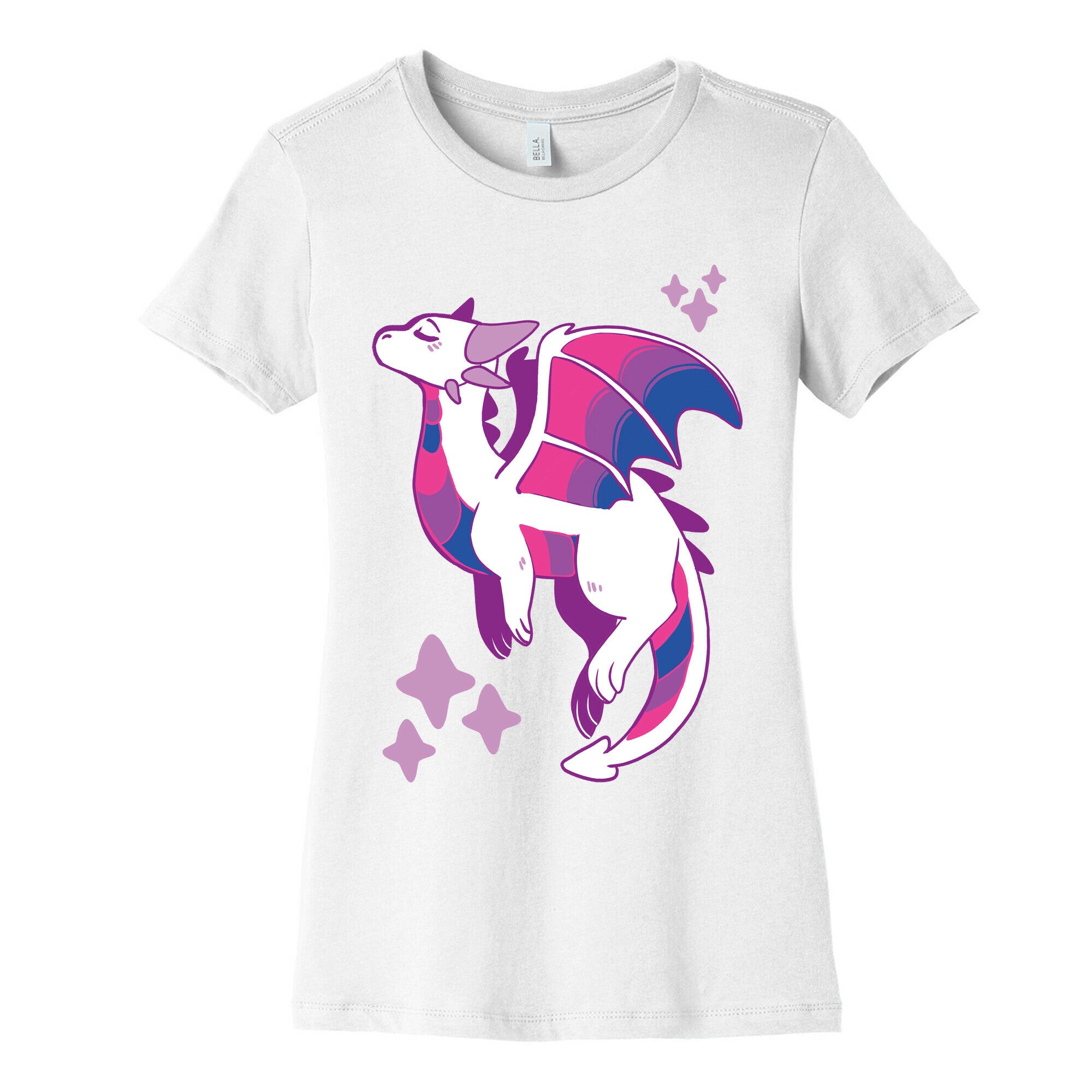Bi Pride Dragon Women's Cotton Tee