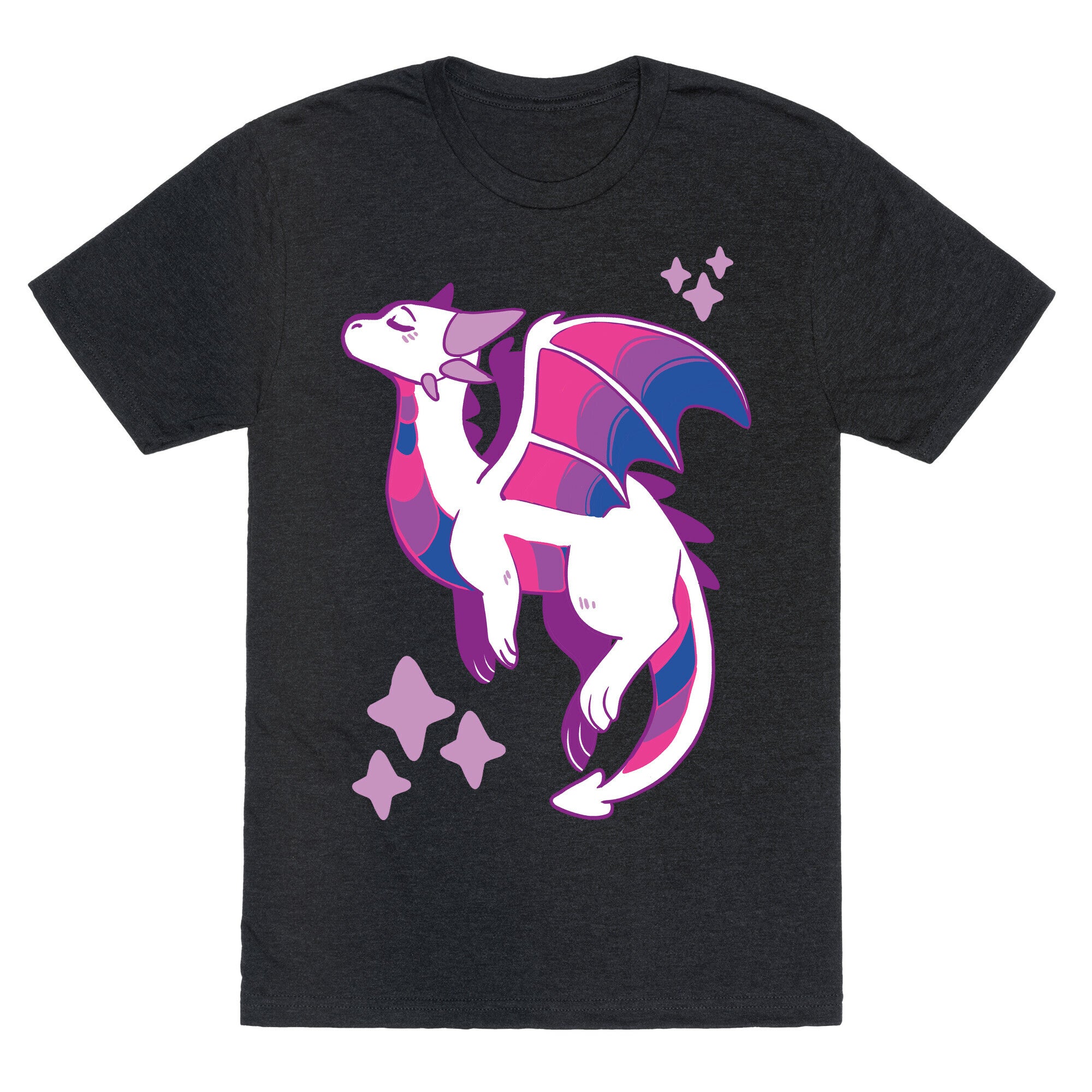 Bi Pride Dragon Unisex Triblend Tee