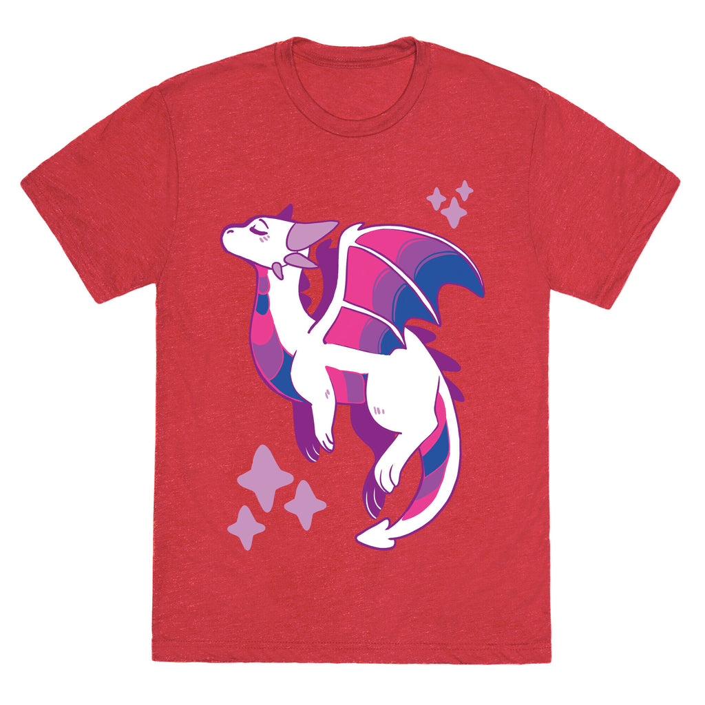 Bi Pride Dragon Unisex Triblend Tee