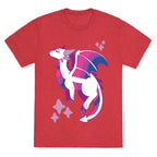 Bi Pride Dragon Unisex Triblend Tee