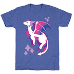 Bi Pride Dragon Unisex Triblend Tee