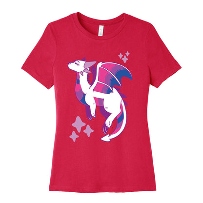 Bi Pride Dragon Women's Cotton Tee